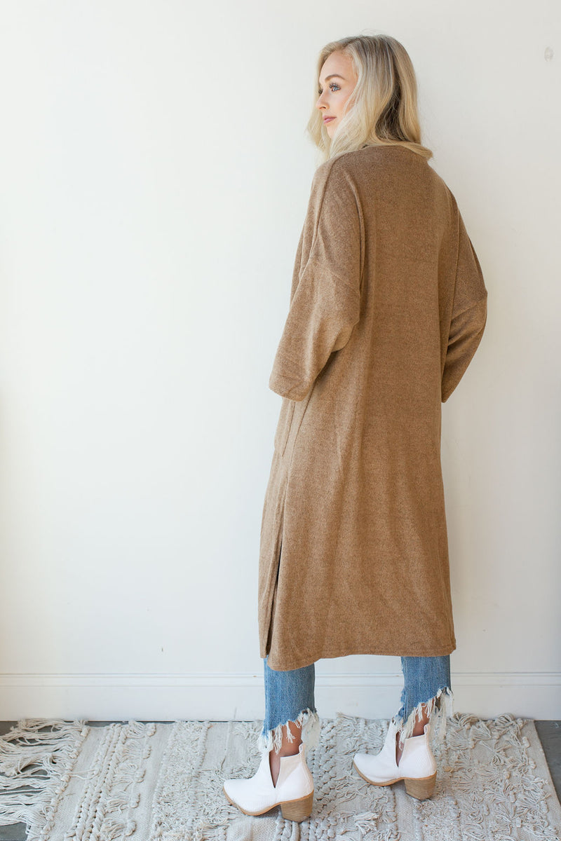 mode, wake up early long cardi