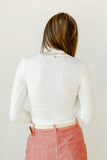 mode, rib knit turtle neck bodysuit