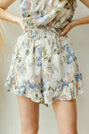 mode, fresh blooms shorts (set)