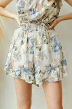 mode, fresh blooms shorts (set)