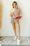 mode, Fall sunset sweatshirt