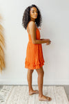 mode, textured cocktail dress
