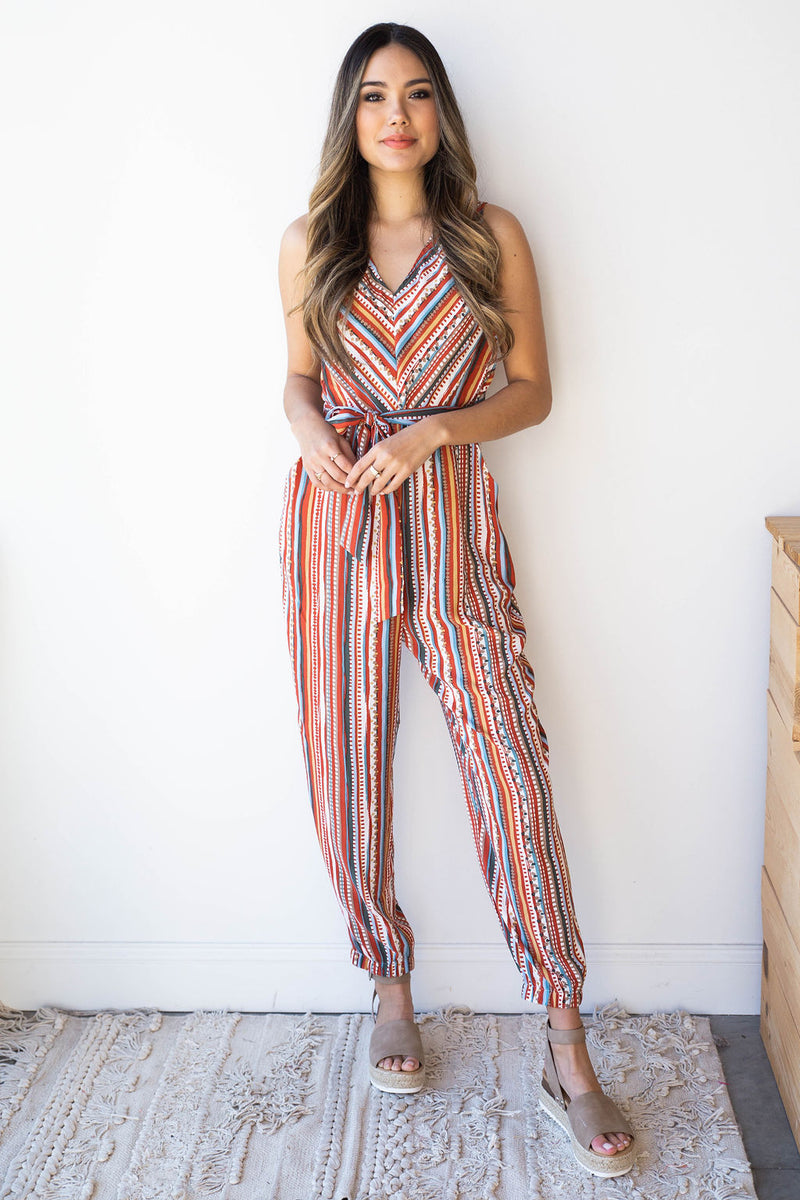 mode, tapered jumpsuit