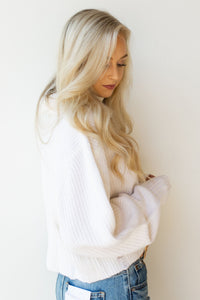 mode, one heartbeat knit crop turtle neck top