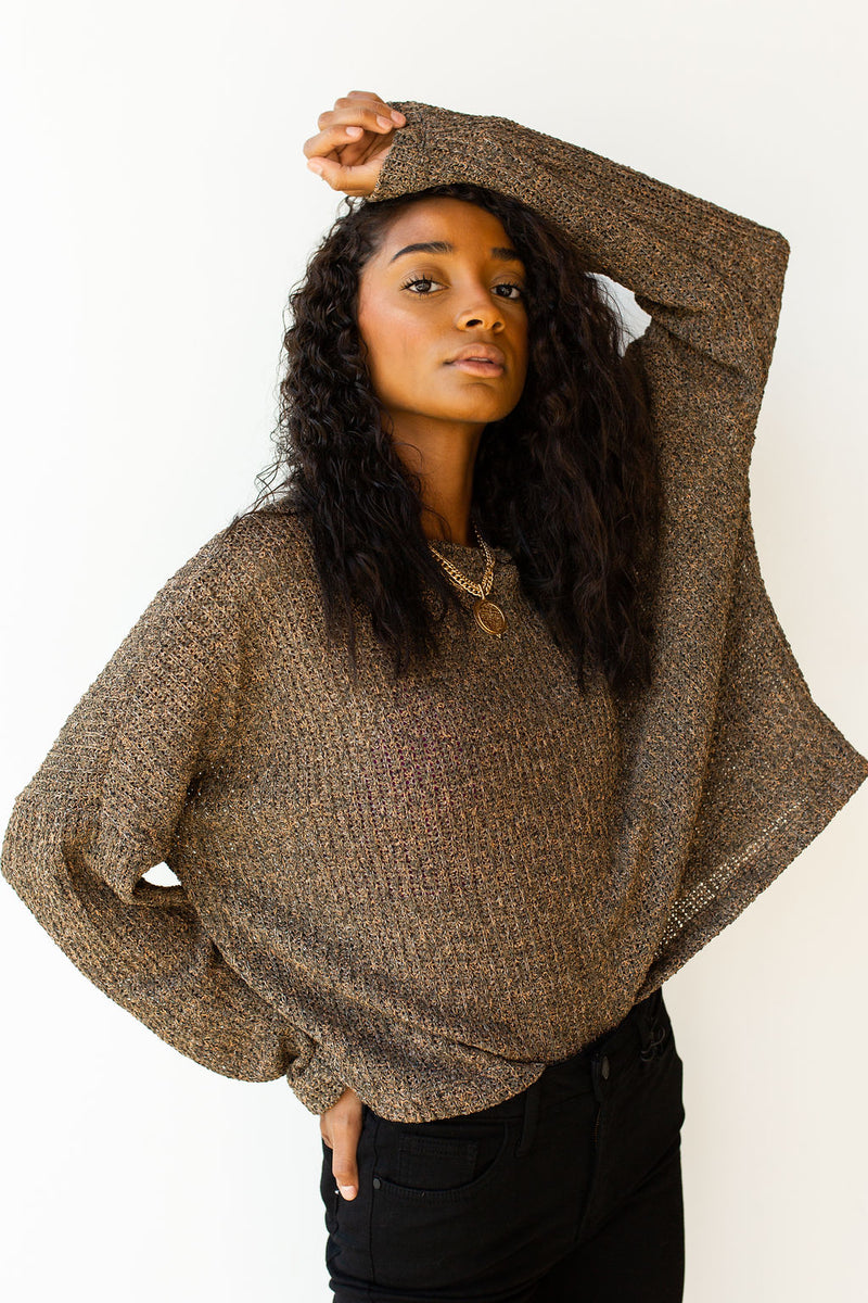 mode, oversized chenille sweater