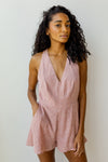 mode, dainty print romper