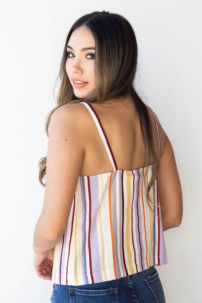 mode, multi stripe tank