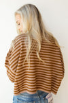 mode, extra roomy stripe top