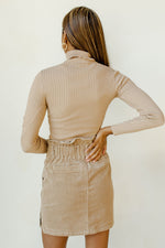 mode, rib knit turtle neck bodysuit