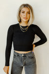 mode, want you back ribbed crop sweater