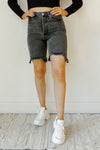 mode, ladies denim bermuda shorts