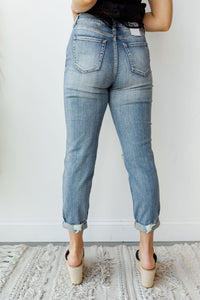 mode, rocky high rise boyfriend jean
