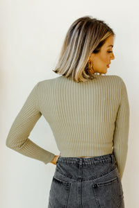 mode, want you back ribbed crop sweater