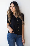 mode, linen button up boxy blouse