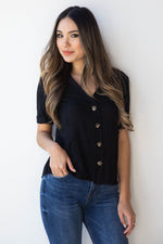 mode, linen button up boxy blouse
