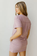 mode, pocket tee dress