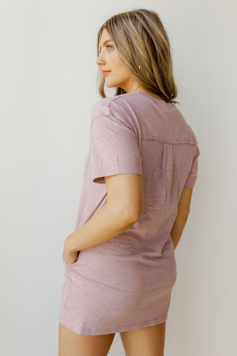 mode, pocket tee dress