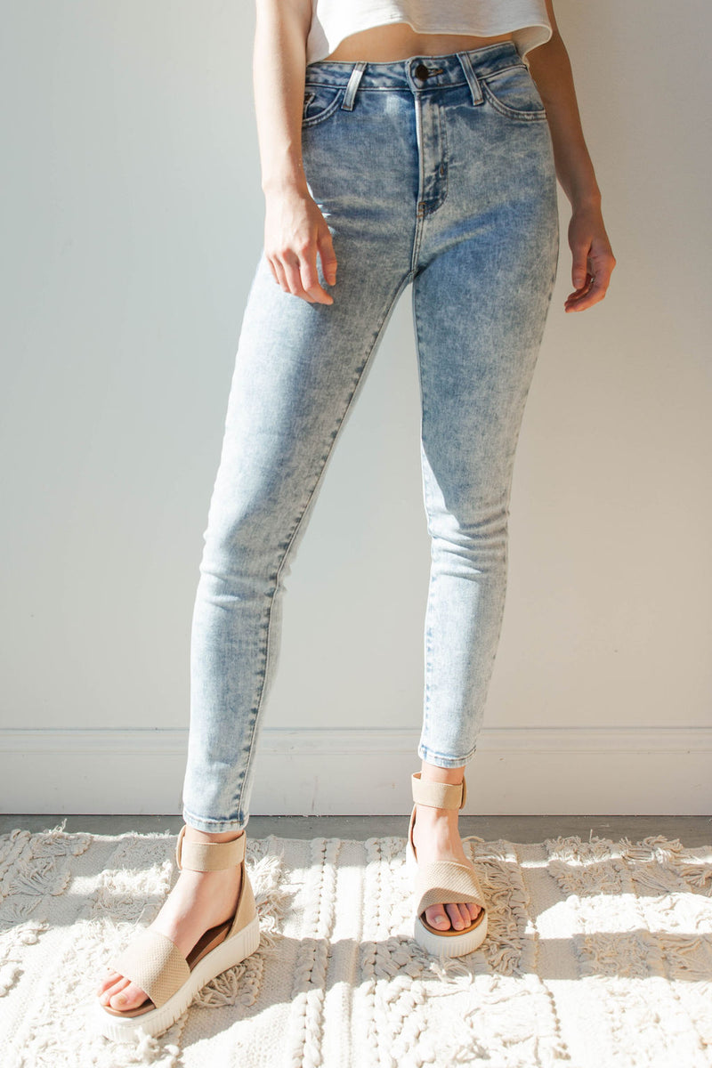 mode, TBT acid high waist skinny denim
