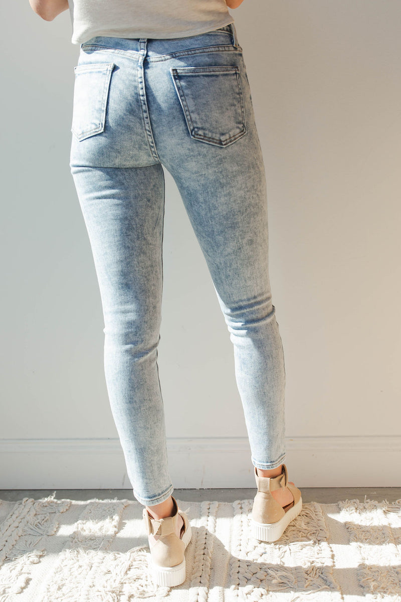 mode, TBT acid high waist skinny denim