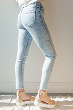 mode, TBT acid high waist skinny denim