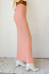 mode, mona knit maxi skirt
