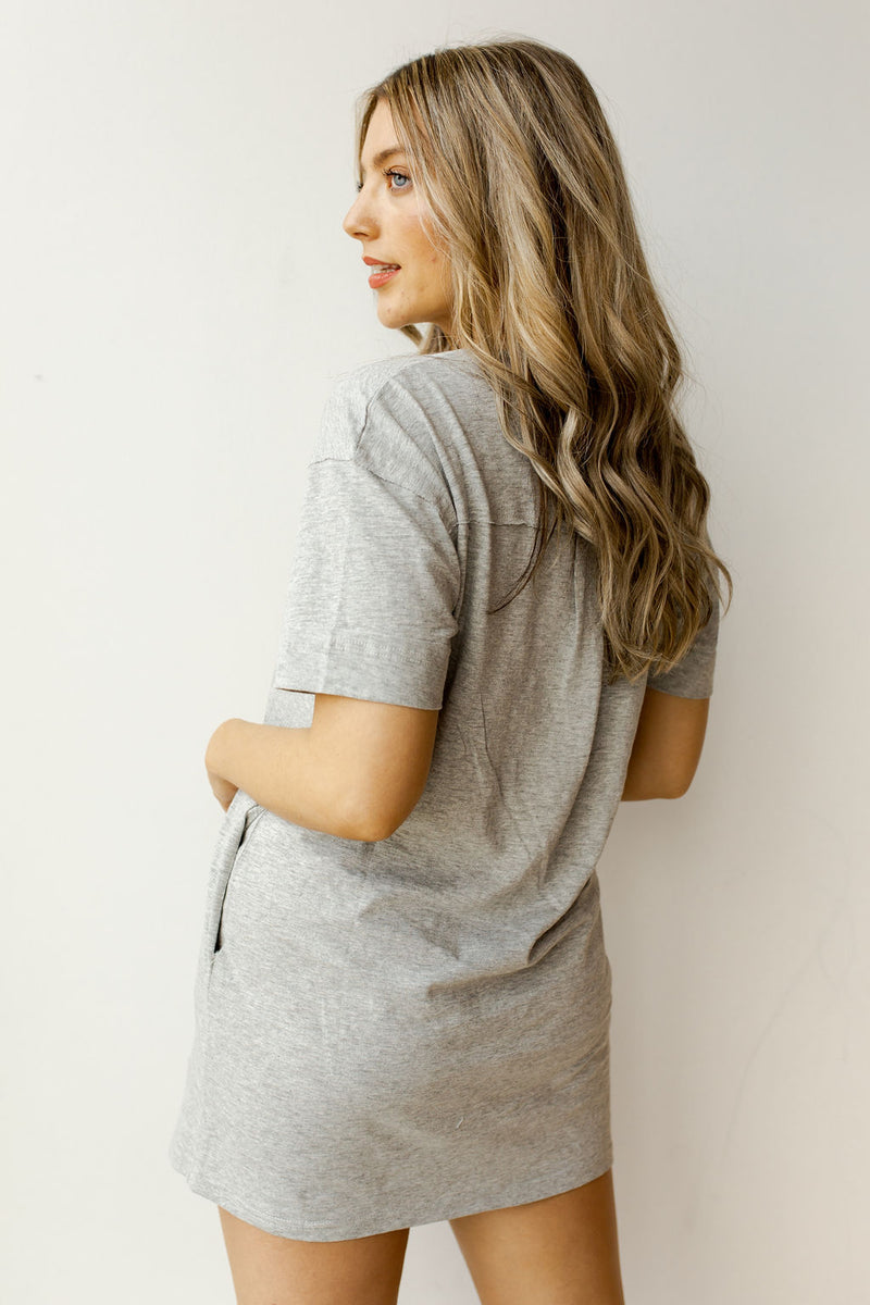 mode, pocket tee dress