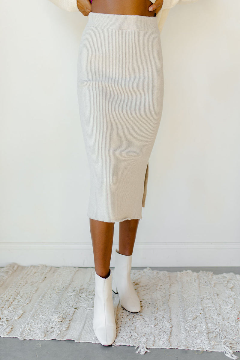 mode, standing strong midi skirt