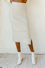 mode, standing strong midi skirt
