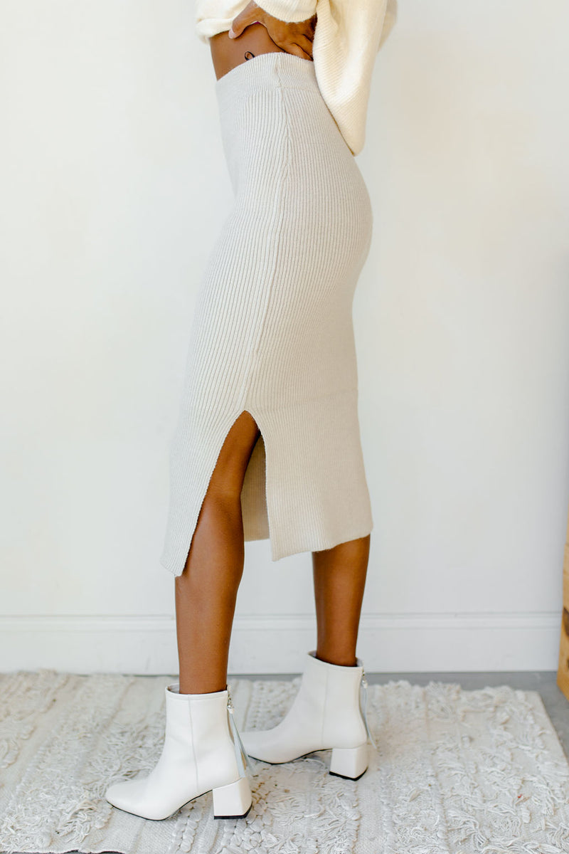 mode, standing strong midi skirt