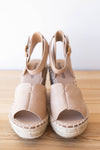mode, walk this way wedge sandal