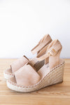 mode, walk this way wedge sandal