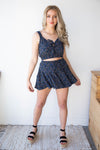 mode, waiting for you mini skirt