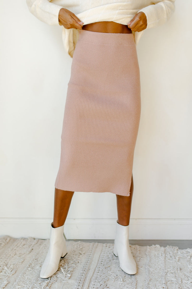 mode, standing strong midi skirt