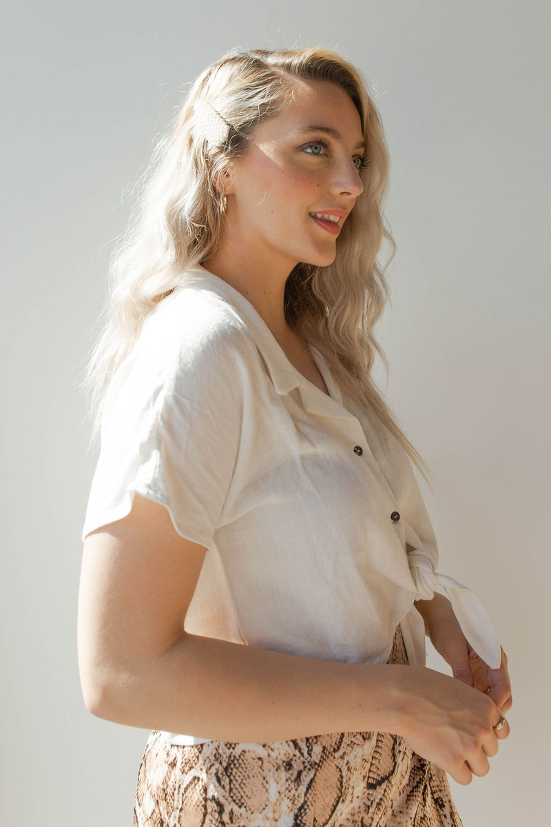 mode, collar tie top