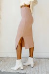 mode, standing strong midi skirt