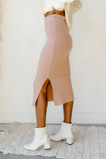 mode, standing strong midi skirt