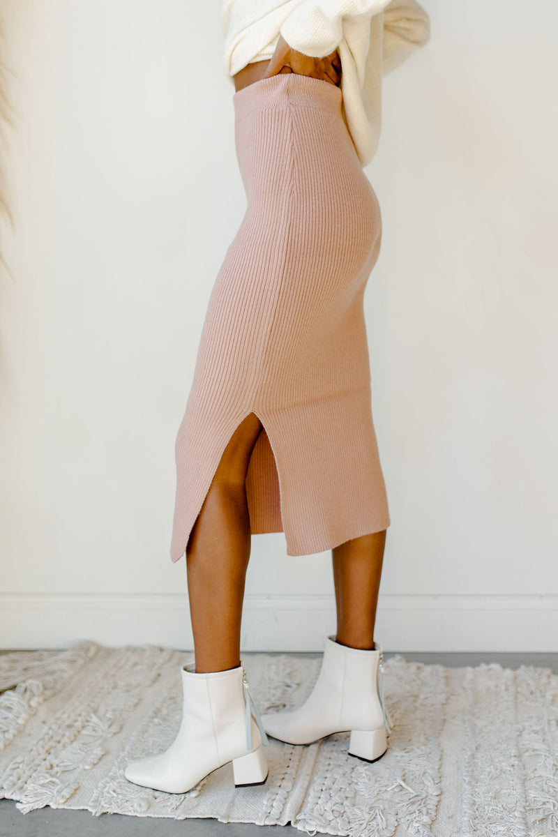 mode, standing strong midi skirt