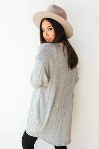 mode, waffle knit cocoon sweater