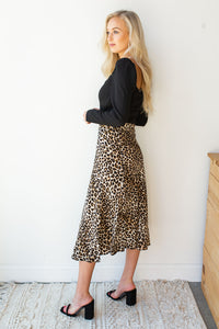 mode, Izzy leopard skirt