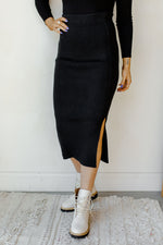 mode, standing strong midi skirt