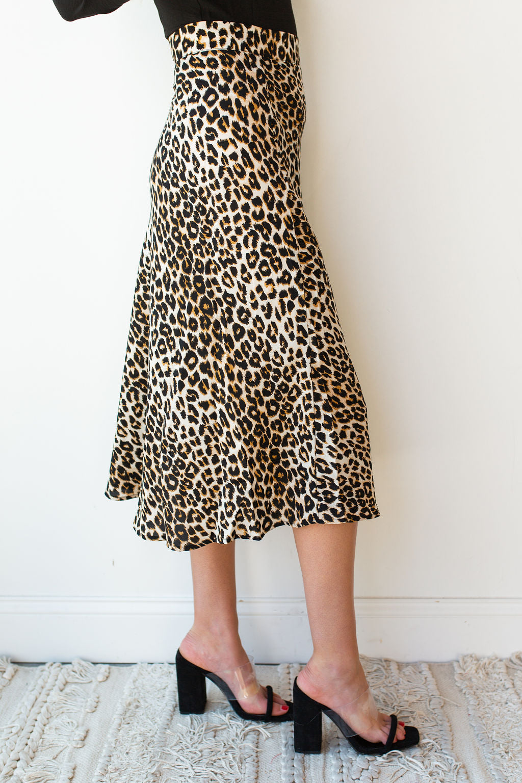 mode, Izzy leopard skirt