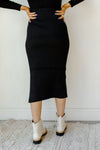 mode, standing strong midi skirt
