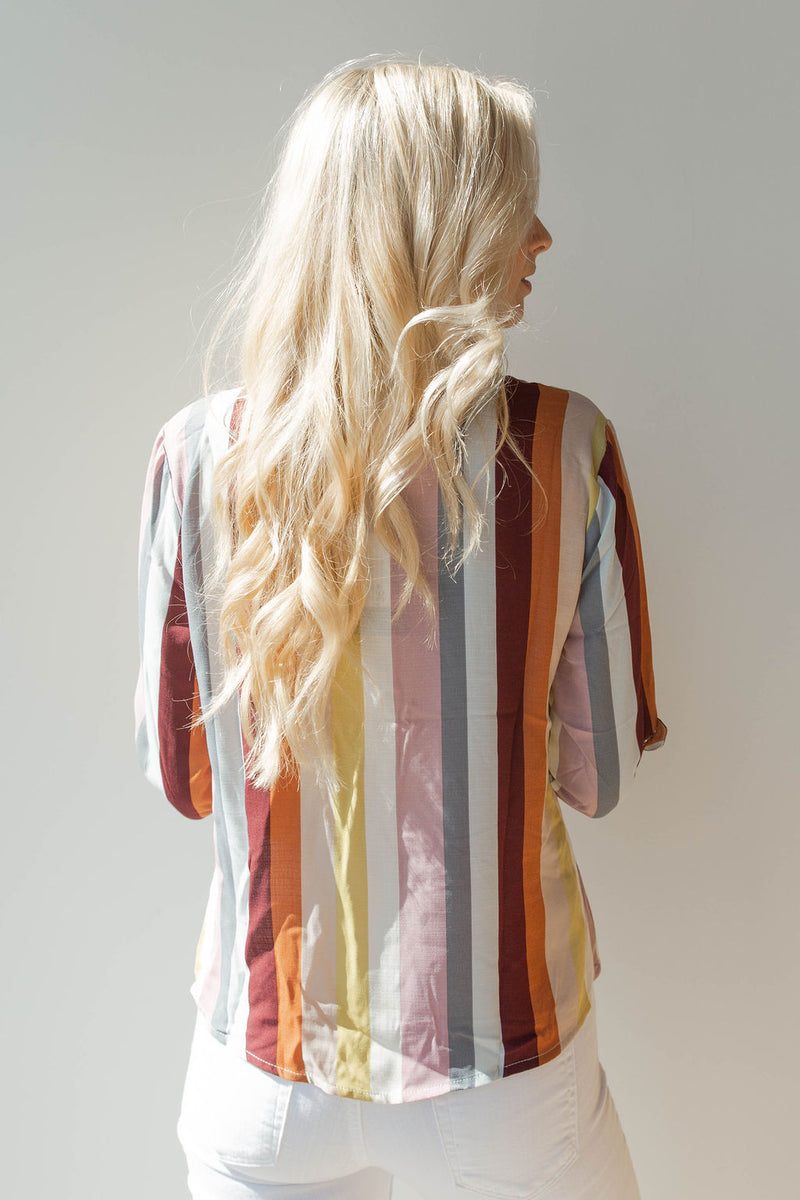 mode, of the rainbow blouse