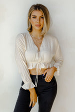 mode, positively charmed blouse