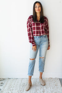 mode, next chapter plaid top