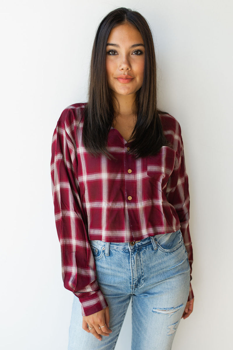 mode, next chapter plaid top