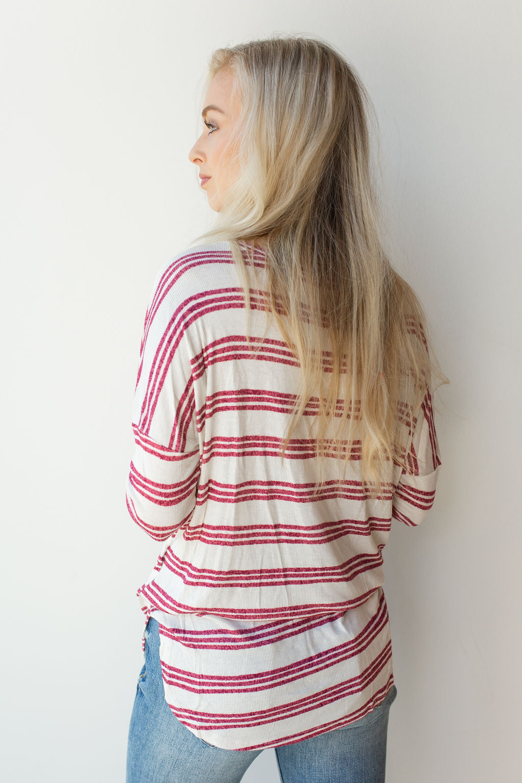 mode, crimson stripe love