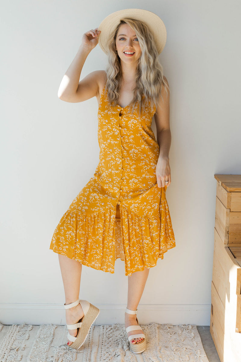 mode, lunch in the park dress