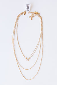 mode, stars align necklace