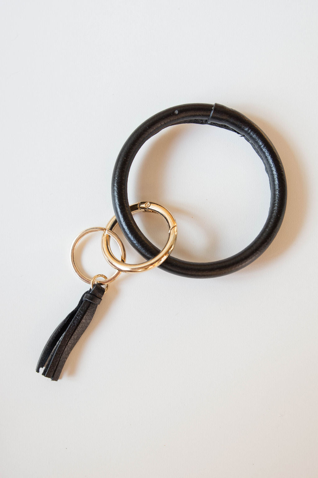 mode, leather tassel ring